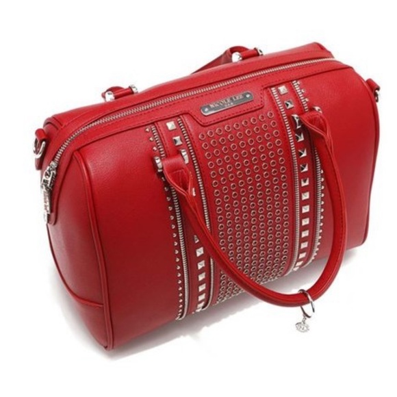 Nicole Lee Studded Boston Bag - Picture 5 of 6